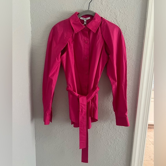 DEREK LAM 10 CROSBY Casper cotton-blend poplin shirt - Picture 6 of 9